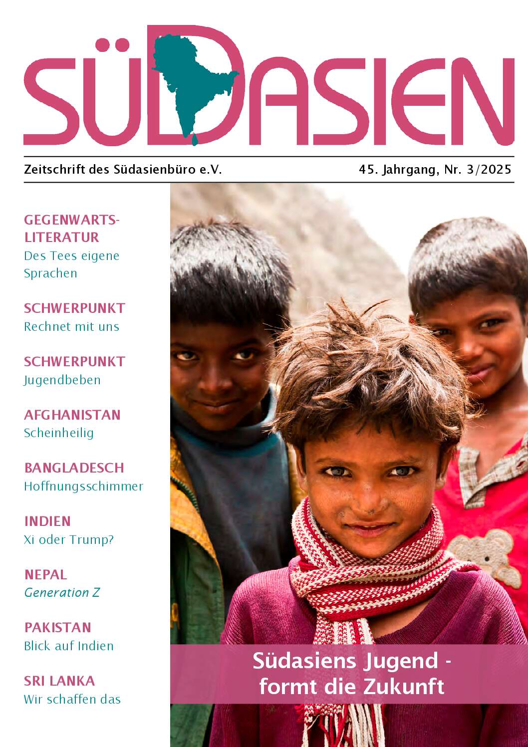 Südasiens Jugend - formt die Zukunft