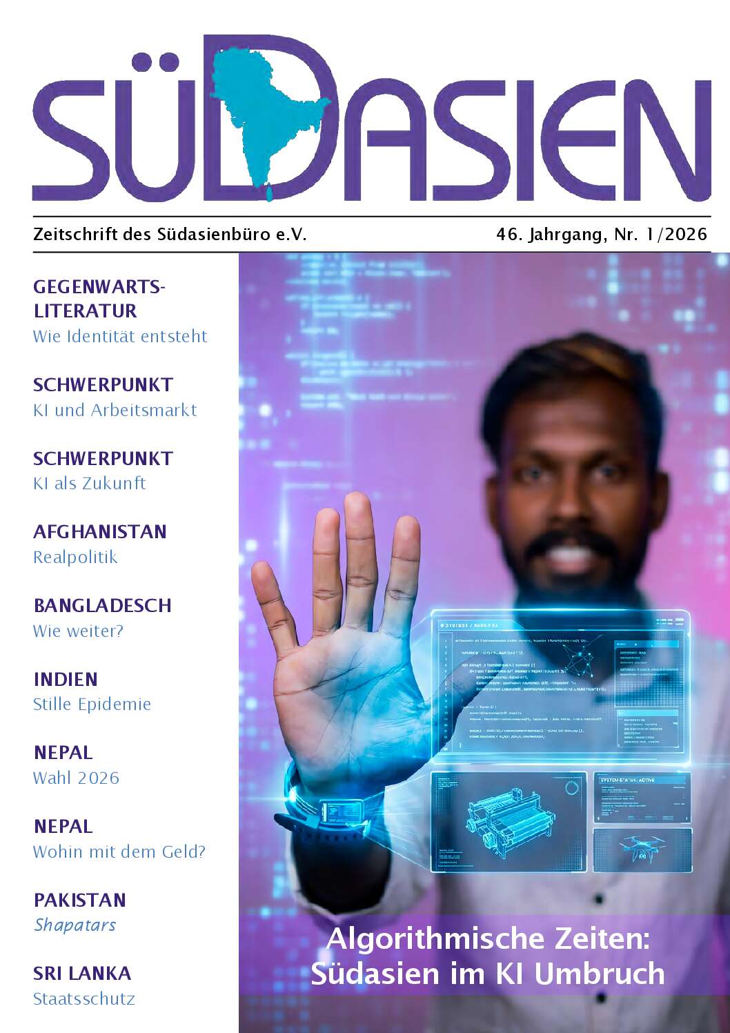 Algorithmische Zeiten: Südasien im KI Umbruch
